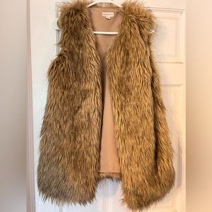 Merona Faux Fur Vest
